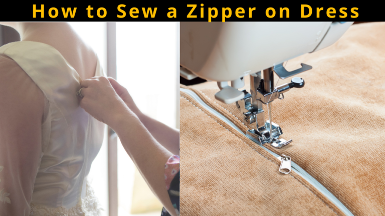 How to Sew a Zipper on Dress