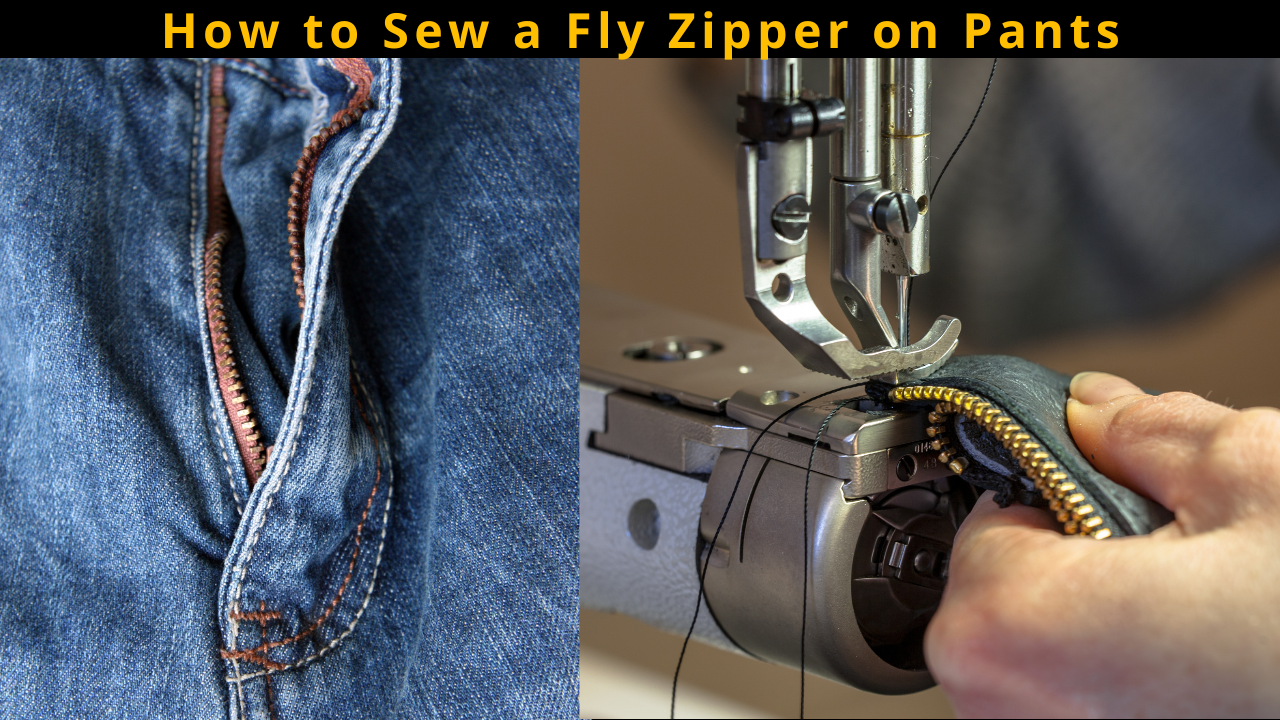How to Sew a Fly Zipper on Pants