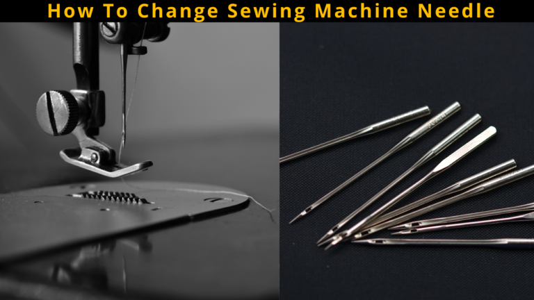 How To Change Sewing Machine Needle