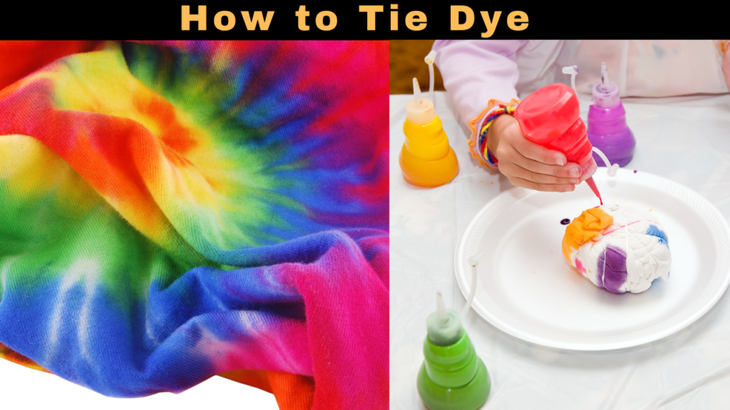 how to tie dye