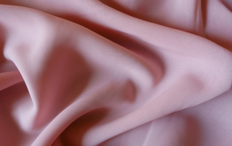 Polyester chiffon fabric